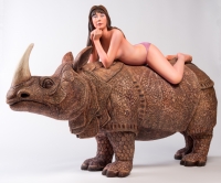 Leta and the Rhino